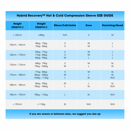 Hybrid Recovery™ Hot & Cold Compression Sleeve